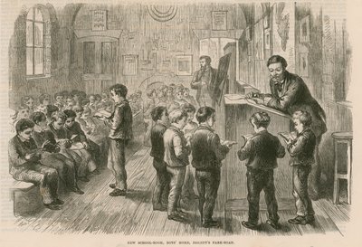 Nytt skolerom, Boys Home, Regents Park Road, London av English School