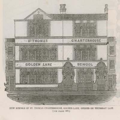 Nye skoler i St Thomas Charterhouse av English School
