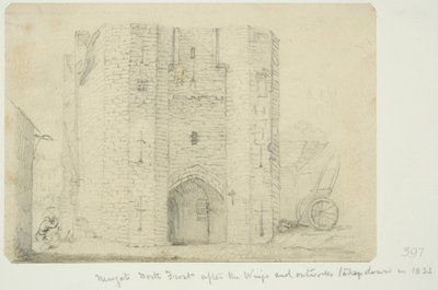 Newgate, nordfronten av English School