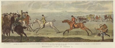 Newmarket på tidspunktet for George I av English School