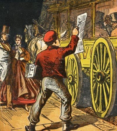 Avisgutt, 1867 av English School