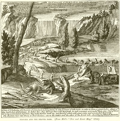 Niagara og Beaver-demningene av English School