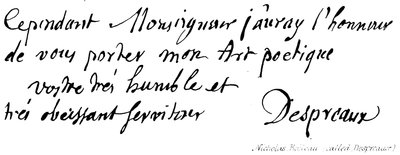 Nicholas Boileau (kalt Despreaux) av English School