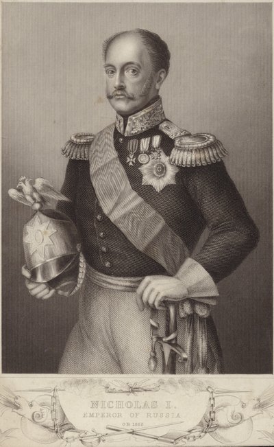 Nicholas I av Russland av English School