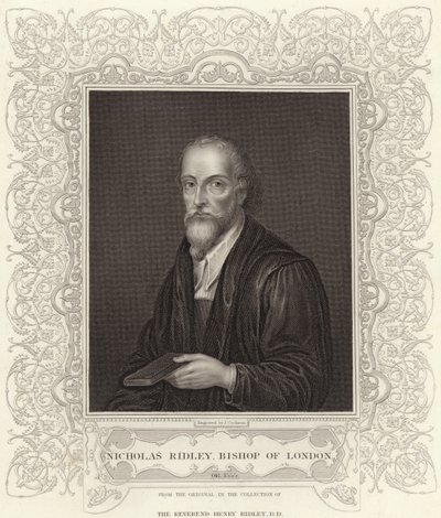 Nicholas Ridley av English School