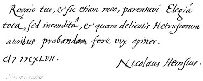 Nicolas Heinsius av English School