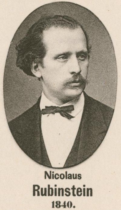 Nicolaus Rubinstein (gravyr) av English School