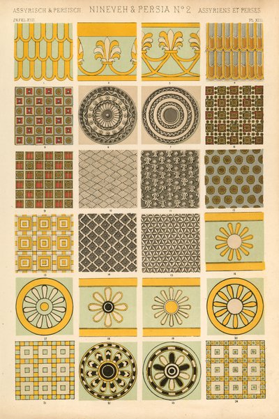 Nineve og Persia av English School