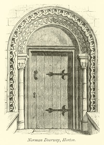 Norman Doorway, Horton av English School