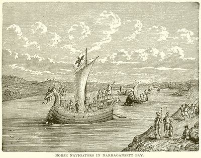 Norrøne navigatører i Narragansett Bay av English School