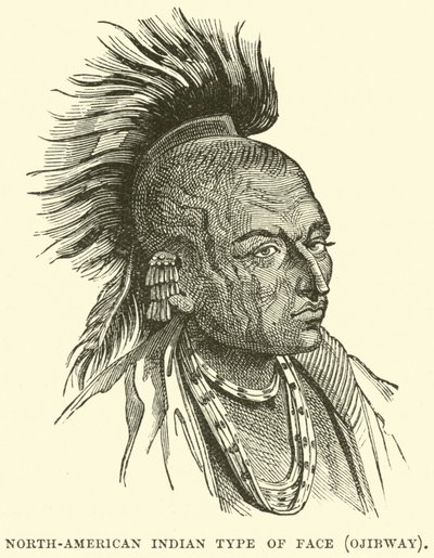 Nord-amerikansk indisk ansiktstype, Ojibway av English School