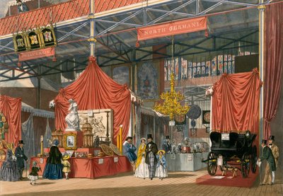 Nord-Tyskland, Den store utstillingen i 1851 av English School