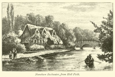 Nuneham Backwater, fra Hall Field av English School