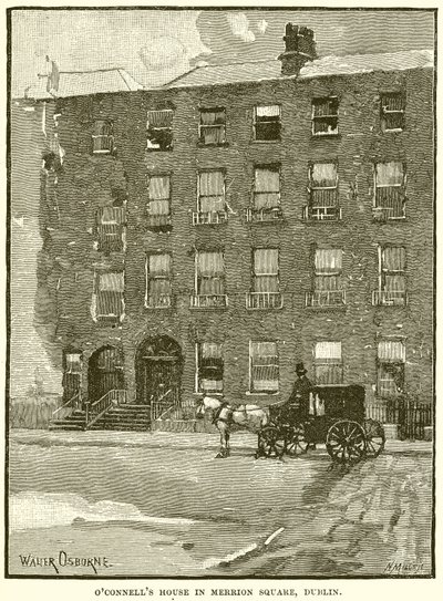 OConnells House på Merrion Square, Dublin av English School