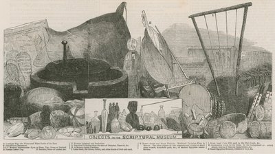Gjenstander i Scriptural Museum, London av English School