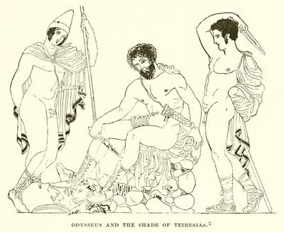 Odysseus og skyggen av Teiresias av English School