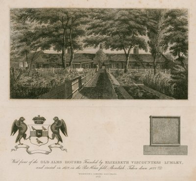 Gamle almissehus, Shoreditch av English School