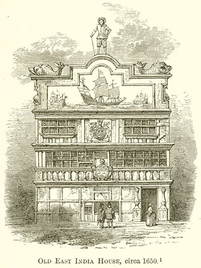 Old East India House, rundt 1650 av English School