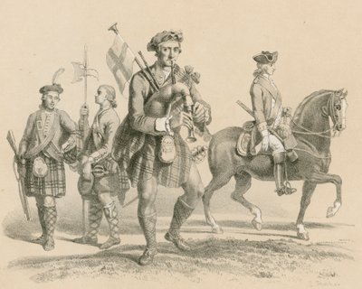Old Highland Brigade og Life Guardsman av English School
