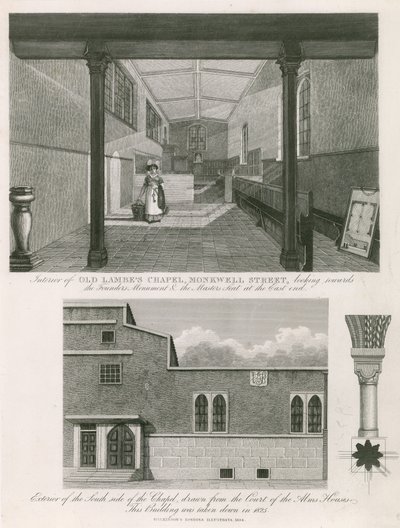 Old Lambes Chapel, Monkwell Street, London av English School