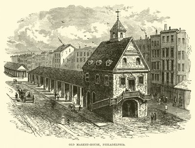 Old Market-house, Philadelphia av English School