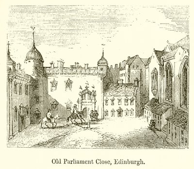 Old Parliament Close, Edinburgh av English School
