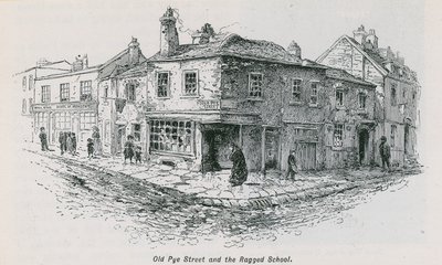 Old Pye Street og Ragged School av English School