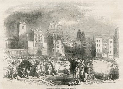 Old Smithfield Market av English School