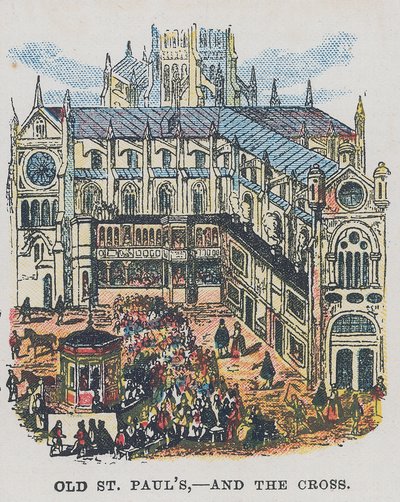 Old St Paul's, og korset av English School
