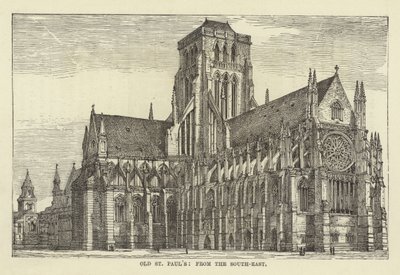 Old St Pauls, fra Sør-Øst av English School