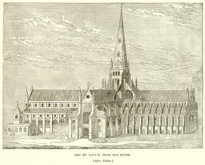 Old St. Pauls, fra sør av English School