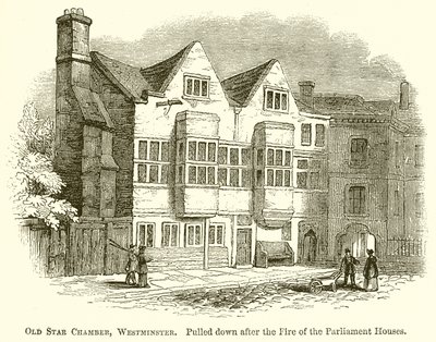 Old Star Chamber, Westminster av English School