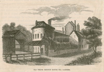 Old White Conduit House tehager, Pentonville, London av English School