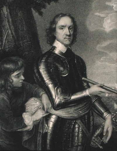 Oliver Cromwell (1599-1658) fra 