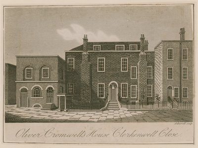Oliver Cromwells hus, Clerkenwell Close, London av English School