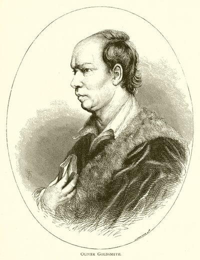 Oliver Goldsmith av English School