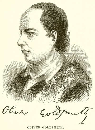 Oliver Goldsmith av English School