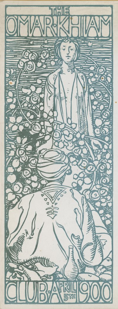 Omar Khayyam Club Dinner, 5. april 1900 av English School