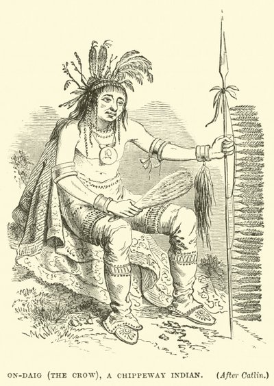 On-Daig (kråken), en Chippeway-indianer av English School