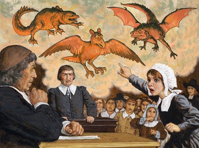 På retten, da Satan kom til Salem av English School
