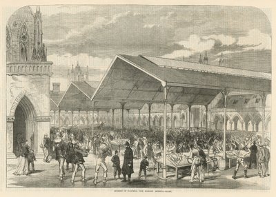 Åpning av Columbia Fish Market i Bethnal Green av English School