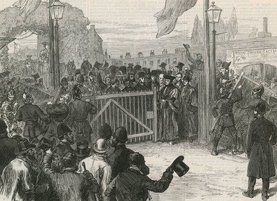 Åpning av Kew Bridge gratis av English School