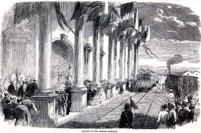 Åpning av Madras Railway av English School