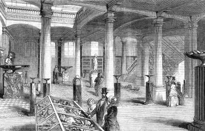 Åpning av Museum of Practical Geology, Jermyn Street, London - Great Hall av English School