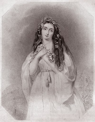 Ophelie (Ophelia) (Hamlet) in - “” Shakespeare Women