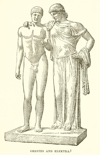 Orestes og Elektra av English School