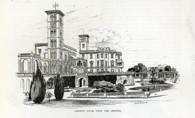Osborne House from the Grounds, fra 