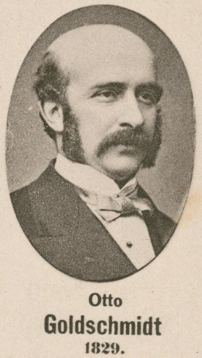 Otto Goldschmidt (gravyr) av English School