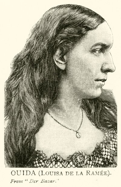 Ouida, Louisa de la Ramee (gravering) av English School