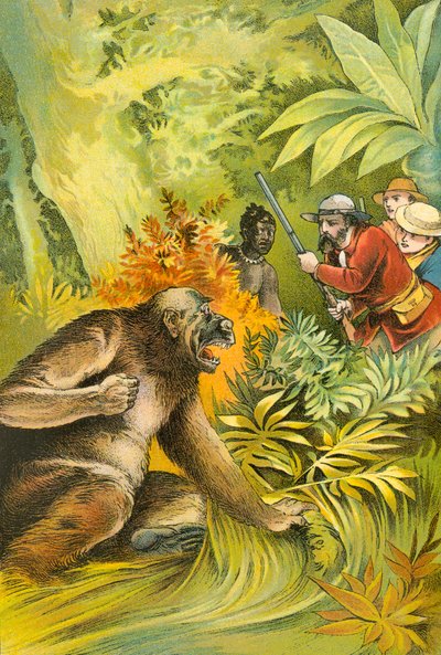 Vår første gorilla av English School